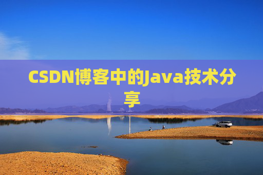 CSDN博客中的Java技术分享